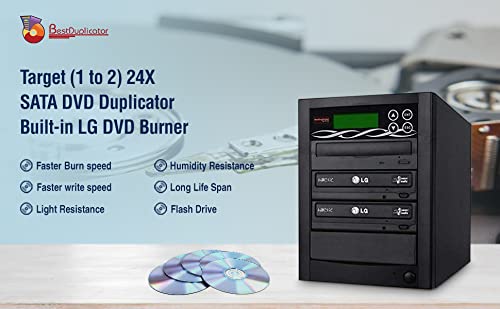 Amazon.com: BestDuplicator Bd-Lg-2T 2 Target 24X Sata Dvd